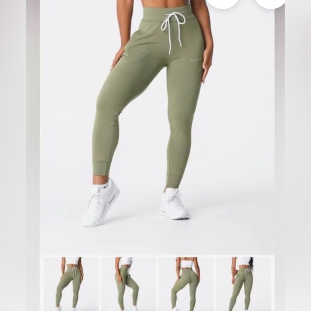 NVGTN Olive Green Track Pants sz L